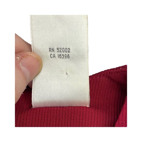 Liz Claiborne Red Blazer Jacket Lined 5 Button Front Women’s Size 10 - Picture 8 of 8